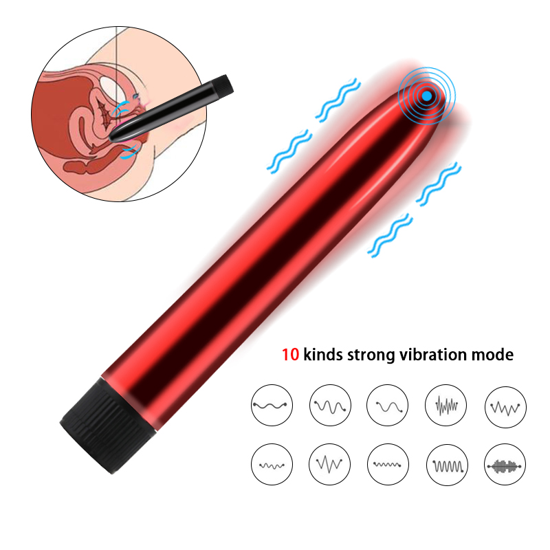 7 Inch Super Smooth Classic Vibrator Vine Sex Toys Onli