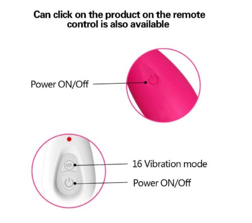 Mignon Remote Control Vibrating Egg