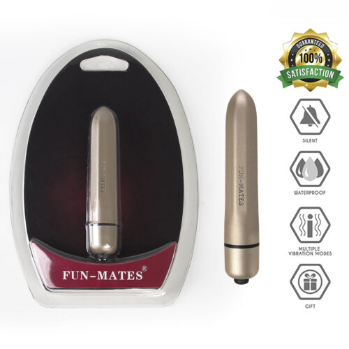 Fun-Mates Mandue Mini Bullet Vibrator - Silver