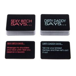 Bedroom Commands Sex Card Game