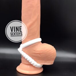 LEVETT Jax Silicone Double Penis Ring Delay Ejaculation Cock Ring