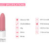 Magic Lotos App Controlled Lipstick Vibrator - Image 4