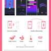 Magic Lotos App Controlled Lipstick Vibrator - Image 2