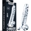 Lovetoy Flawless Clear Transparent Dildo 7.5''