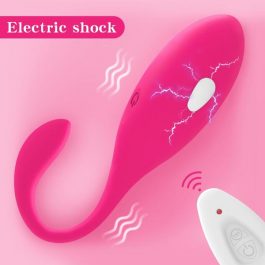 Levett Mignon Remote Control Vibrating Egg with Electric Shock