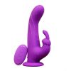 Silicone Rotating Rabbit Vibrator with Remote Control - Image 2