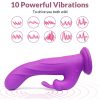 Silicone Rotating Rabbit Vibrator with Remote Control - Image 3