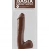 Pipedream Basix Rubber Works 10" Dong with Suction Cup - Brown