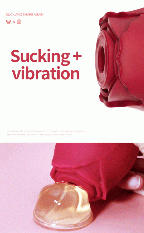 Rose Sucking Vibrator