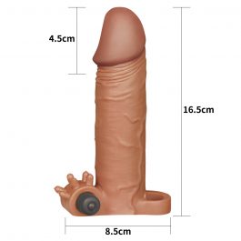 Add 2″ Pleasure X Tender Vibrating Penis Sleeve