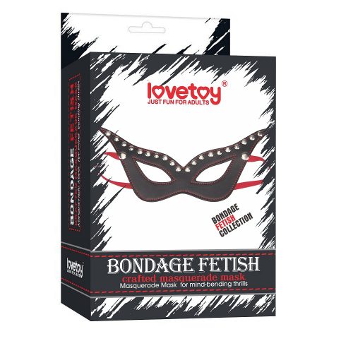 Bondage Fetish Leather Masquerade Mask
