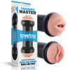 Training Master Double Side Stroker Masturbator Mouth and Pussy