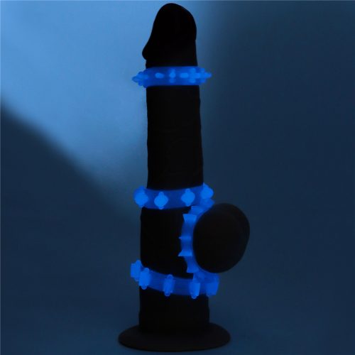 Lumino Play Non-Vibrating Penis Ring - 4pcs