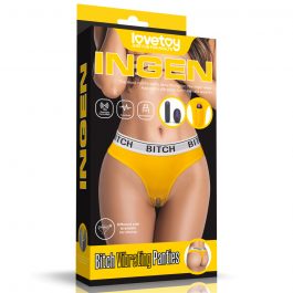 Bitch Vibrating Panties – Size M/L (28~32 inch waist )